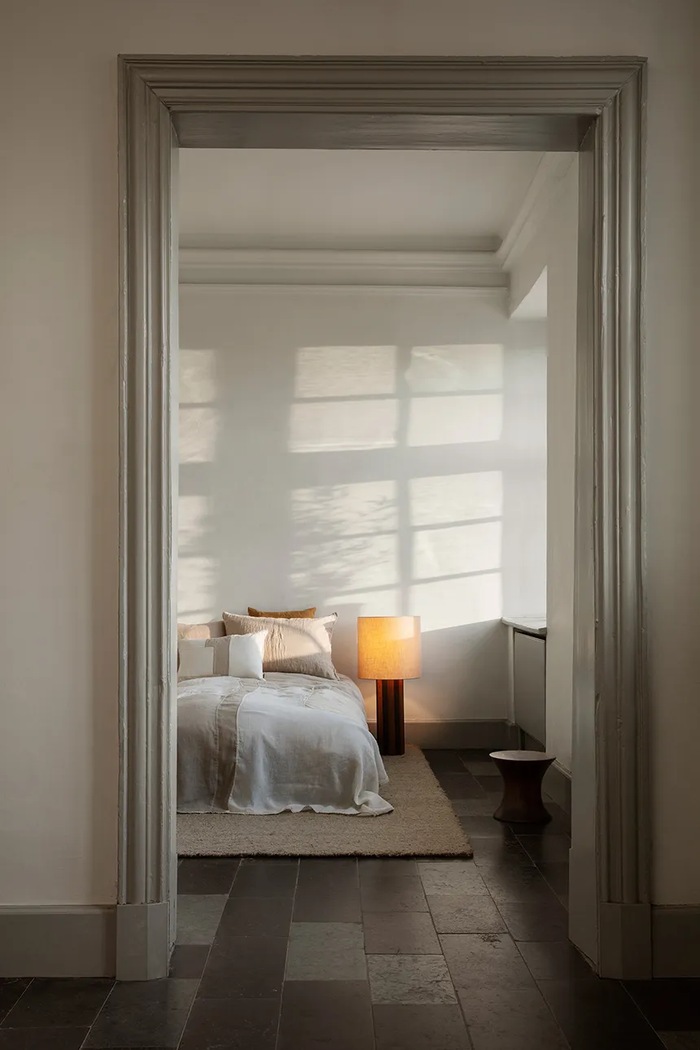 Dekorativní polštář ferm LIVING Part bílá 1104265606