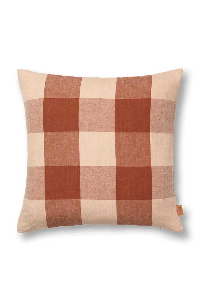 Dekorativní polštář ferm LIVING Grand červená 1104264310