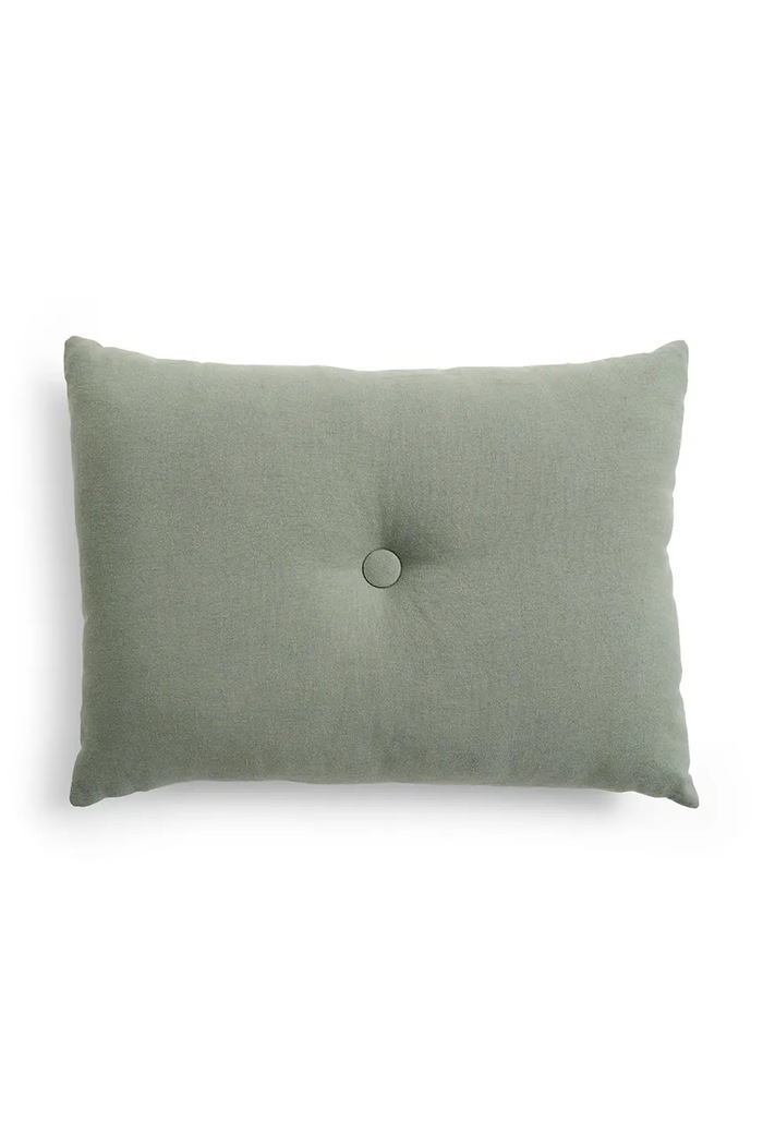 Dekorativní polštář s přídavkem lnu HAY Dot 60 x 45 cm zelená AE944.F276.AU14