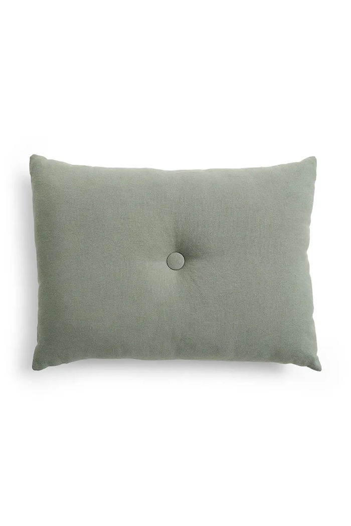 Dekorativní polštář s přídavkem lnu HAY Dot 60 x 45 cm zelená AE944.F276.AU14
