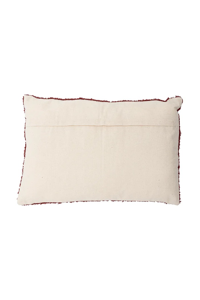 Διακοσμητικό μαξιλάρι Bloomingville Olica 60 x 40 cm 82062794 κόκκινο AA00