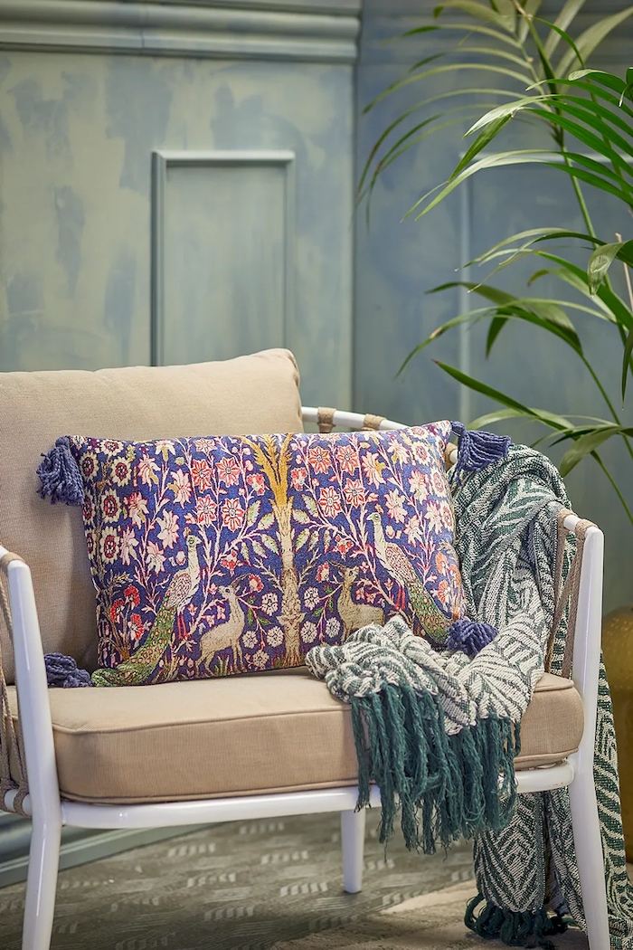 Διακοσμητικό μαξιλάρι Bloomingville Adya 50 x 35 cm 82066541 πολύχρωμο