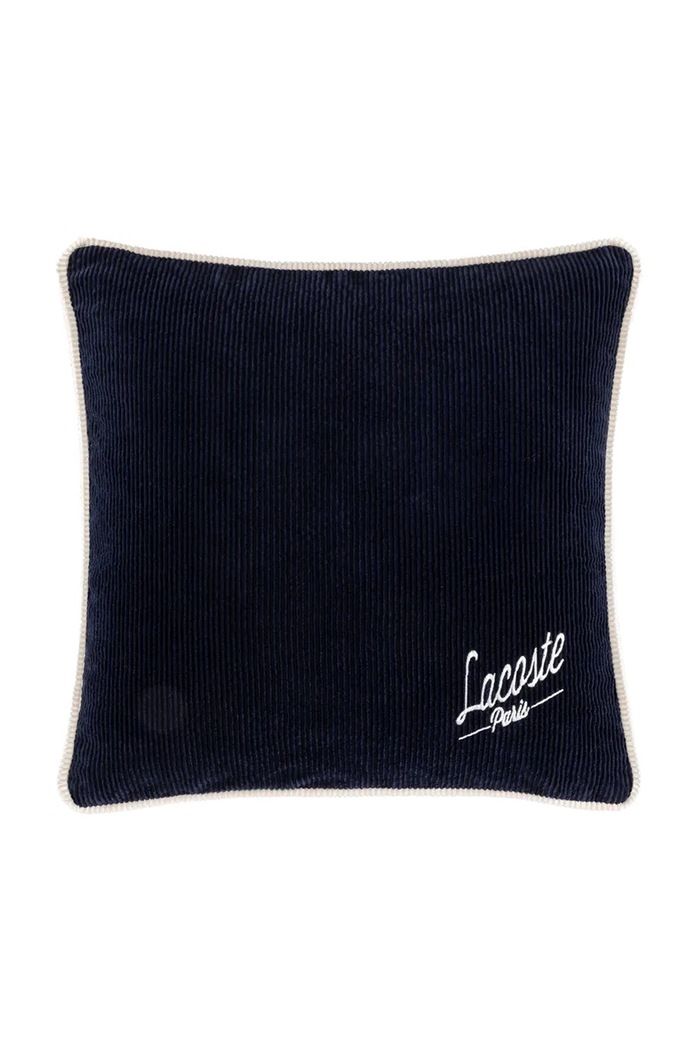 Lacoste față de pernă din bumbac L VELVET Marine 45 x 45 cm bleumarin 1059171