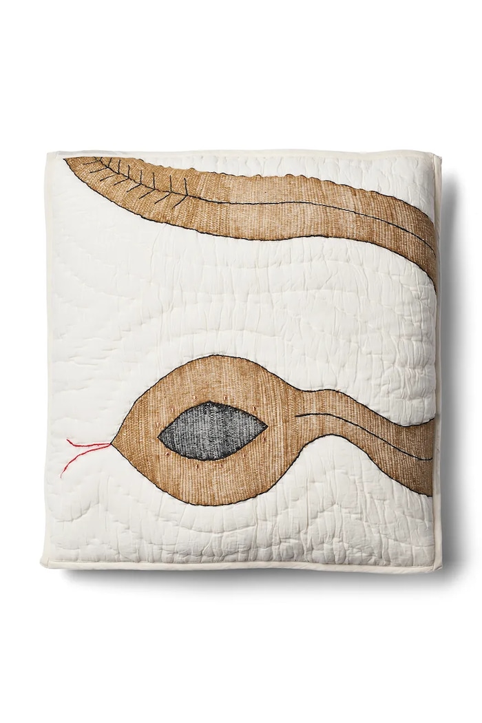 Bongusta pernă decorativă din bumbac Snake 50 x 50 cm multicolor BON40