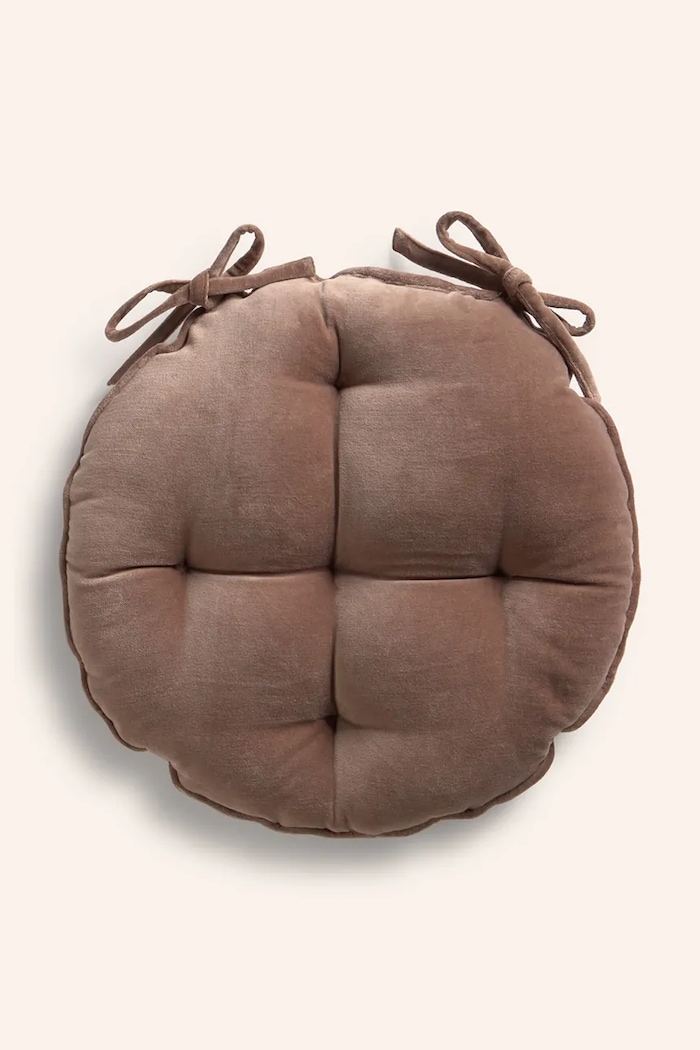 Calma House cuscino sedia Velour 40 x 4 cm marrone VELOUR.40D.MRR