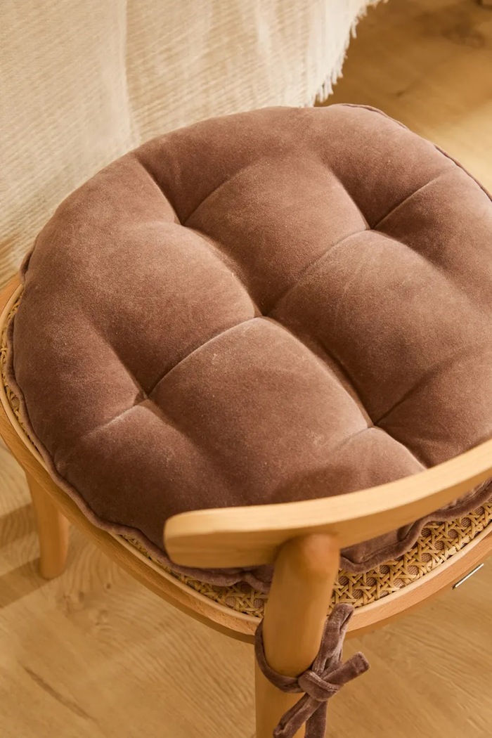 Calma House cuscino sedia Velour 40 x 4 cm VELOUR.40D.MRR marrone AA00