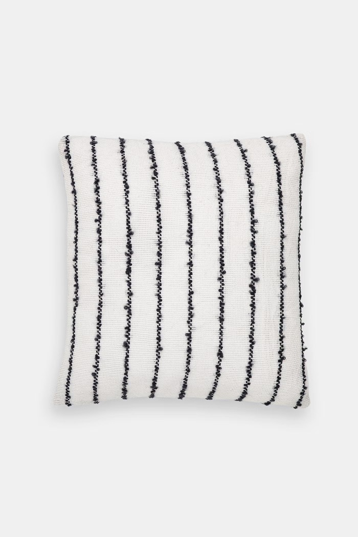 Poszewka na poduszkę dekoracyjna z bawełną 45 x 45 cm beżowy RICA101.CANNESBOUCLE1