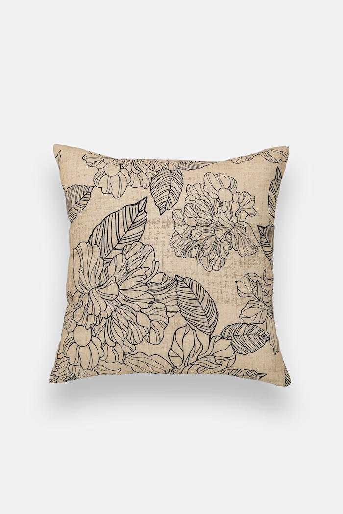 Față de pernă decorativă cu in 45 x 45 cm bej ZEFIRA101.LINOSOFT19749