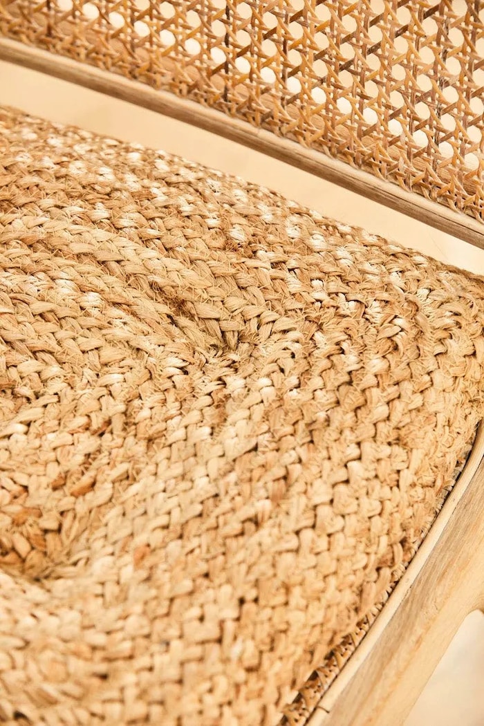 Calma House jastuk za stolicu od jute 40 x 40 x 4 cm URAL.40G.NAT