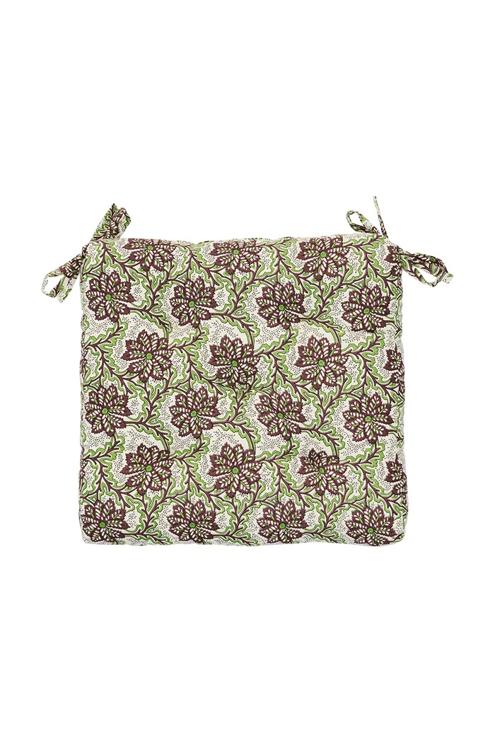 Madam Stoltz μαξιλάρι καρέκλας βαμβακερό 45 x 45 cm πολύχρωμο CP.4545.324