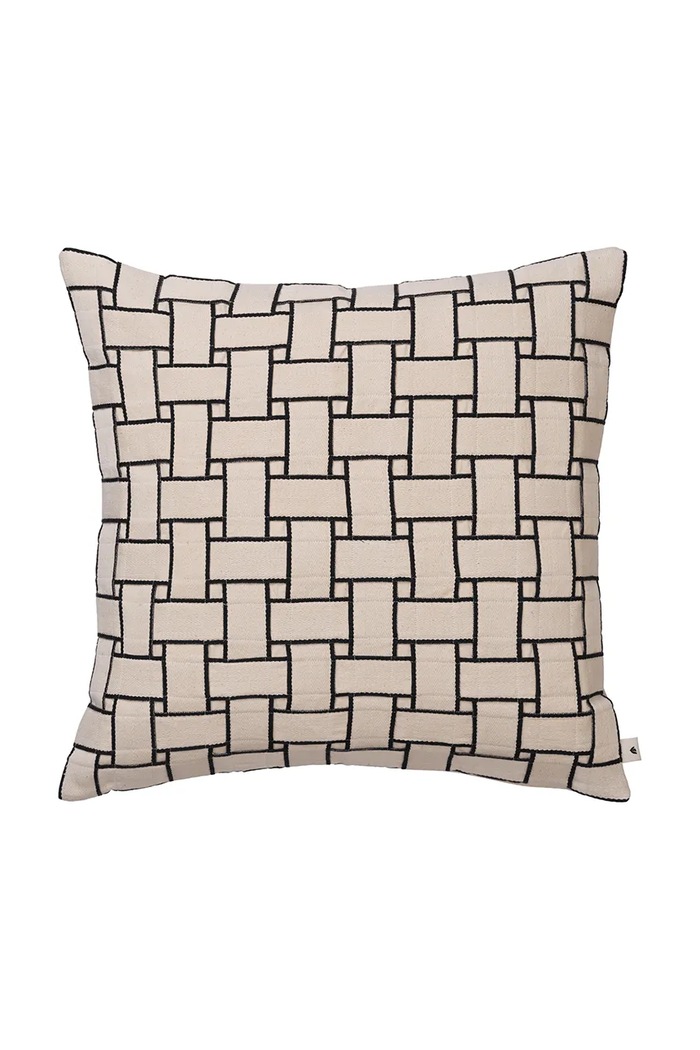 Ferm Living pernă decorativă din bumbac 50 x 50 cm bej 1104272920