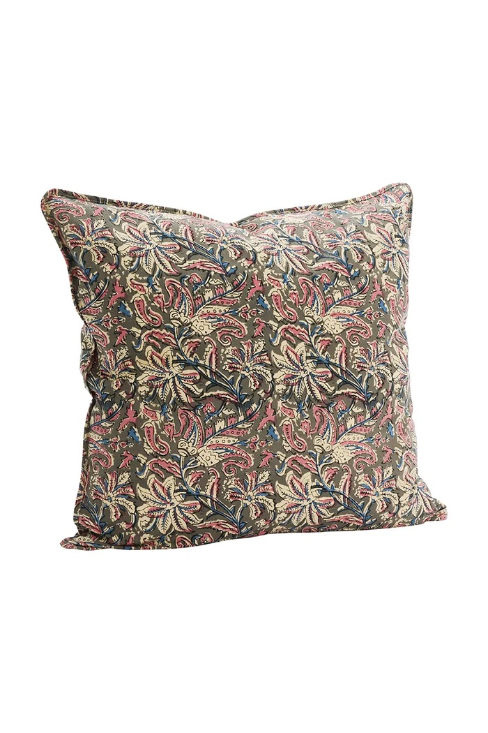 Madam Stoltz poszewka na poduszkę dekoracyjna bawełniana 50 x 50 cm multicolor CCP.5050.291