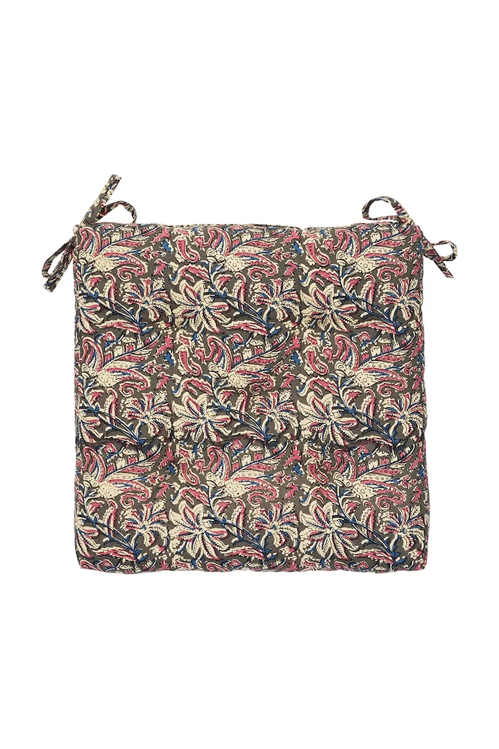 Madam Stoltz poduszka na krzesło bawełniana 45 x 45 cm multicolor CP.4545.291