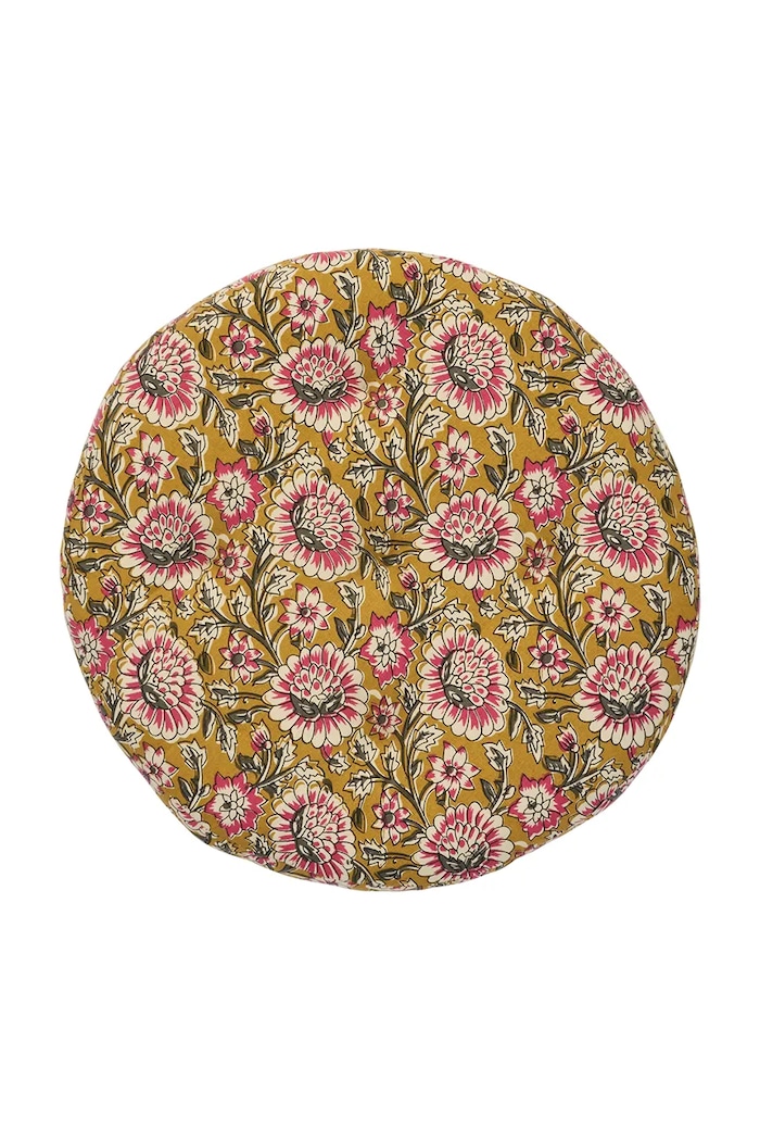 Madam Stoltz poduszka na krzesło bawełniana 45 cm multicolor RCP.45.301