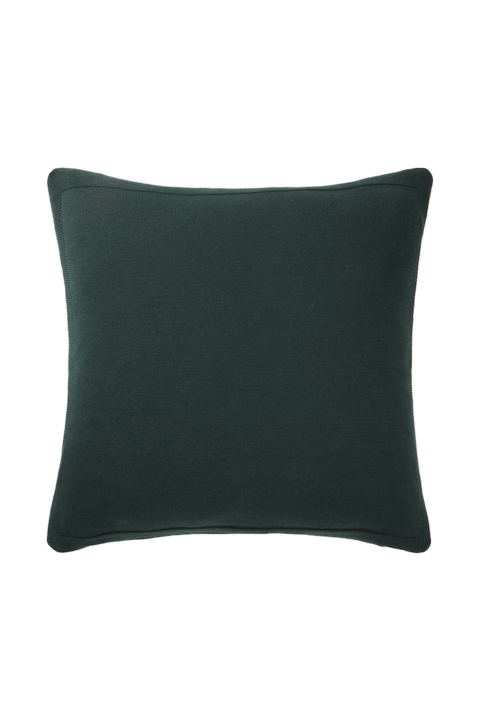 Lacoste Poszewka na poduszkę dekoracyjna bawełniana LBLASON Vert 45 x 45 cm 1074720 zielony AA00