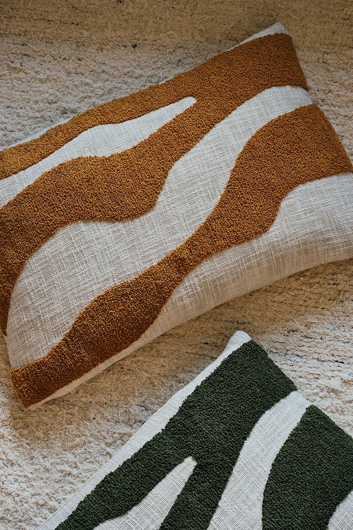 Salon i sypialnia Broste Copenhagen Poszewka na poduszkę dekoracyjna bawełniana Marlie 70030252 multicolor
