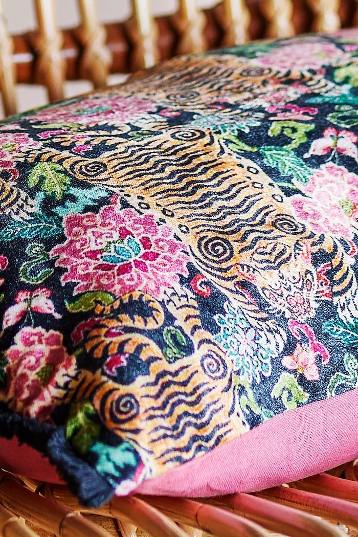 Poduszka dekoracyjna z bawełną 50 x 35 cm Bloomingville multicolor 82073219