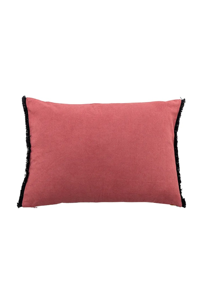 Bloomingville Poduszka dekoracyjna z bawełną 50 x 35 cm 82073219 multicolor AA00
