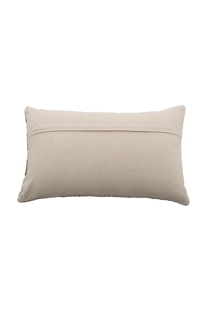 Bloomingville Poduszka dekoracyjna bawełniana 50 x 30 cm 82073241 brązowy AA00