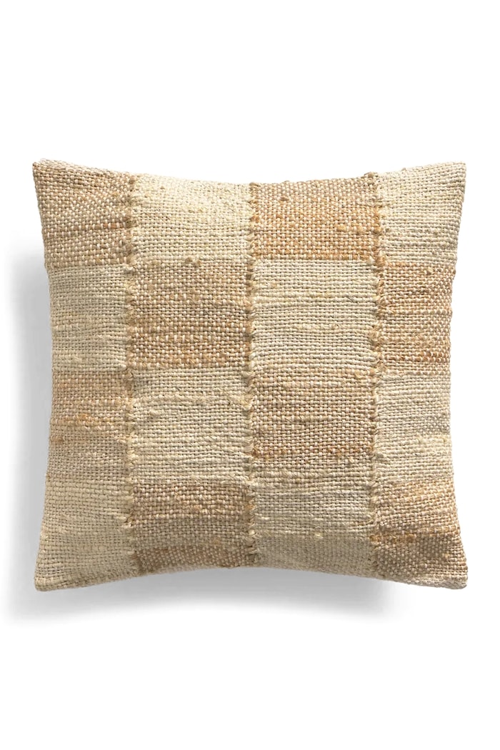 Calma House față de pernă decorativă din iută 45 x 45 cm bej NOUR45NAT