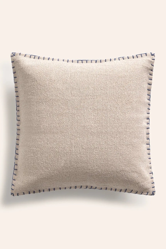 Calma House poszewka na poduszkę dekoracyjna bawełniana 45 x 45 cm beżowy ASANA45BEI