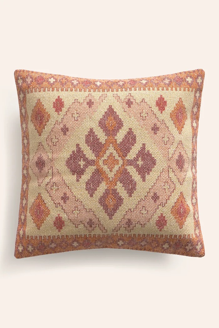 Calma House poduszka dekoracyjna bawełniana 45 x 45 cm multicolor AISHA45ROS