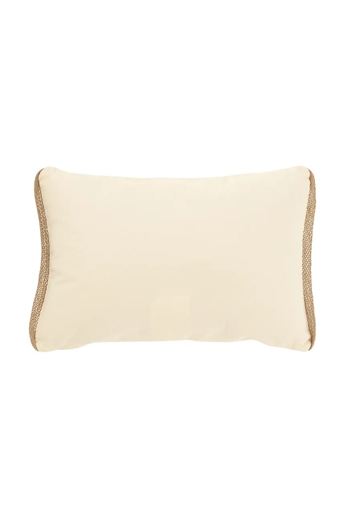 J-Line pernă decorativă cu bumbac 45 x 30 x 15 cm 51683 bej AA00