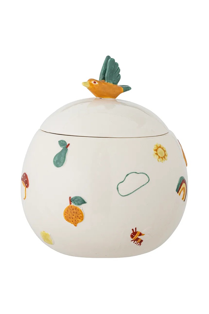 Staklenka Bloomingville Agnes bijela 82062361
