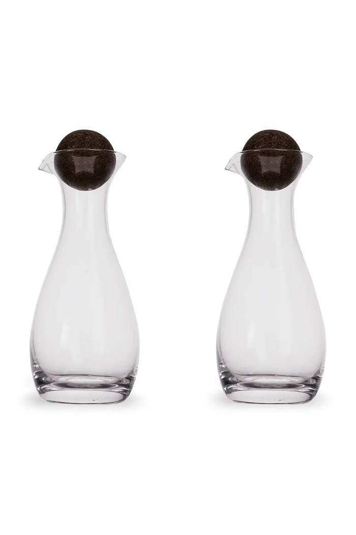 Láhev na olej a ocet Sagaform Nature 300 ml 2-pack průhledná 5018328