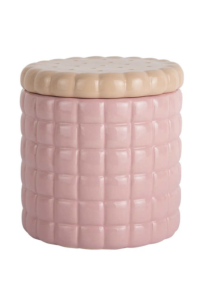 Present Time recipient cu capac Biscuit Box 15 cm multicolor PT3981LP
