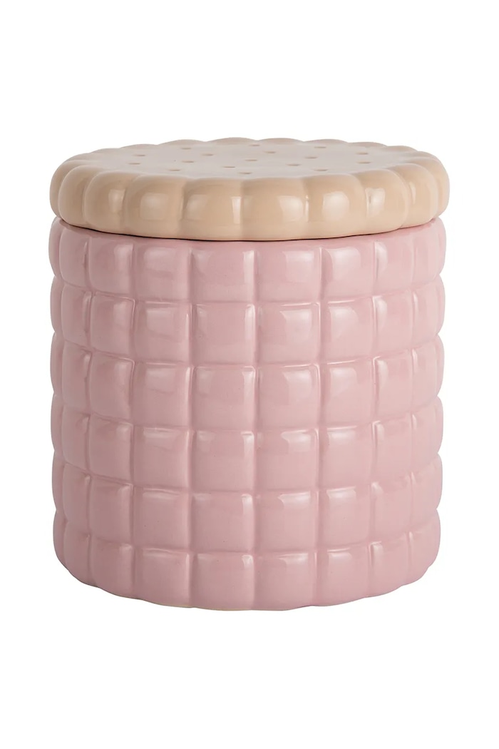 Present Time recipient cu capac Biscuit Box 15 cm multicolor PT3981LP