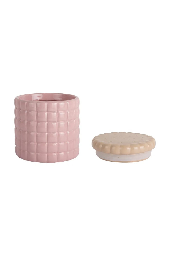 Present Time recipient cu capac Biscuit Box 15 cm PT3981LP multicolor AA00