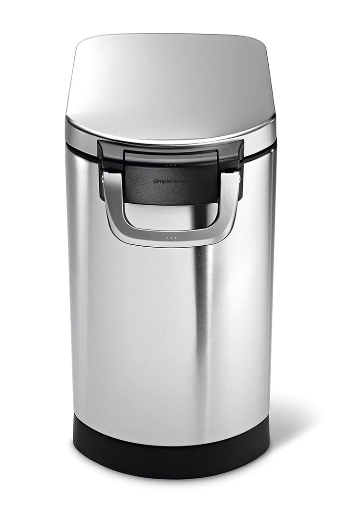 Simplehuman recipient hrană pentru animale de companie 25 L CW1887 gri AA00