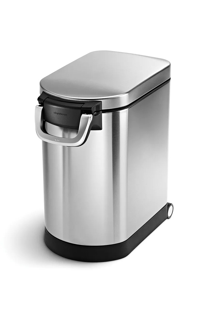 Bucătărie și bar Simplehuman recipient hrană pentru animale de companie 25 L CW1887 gri