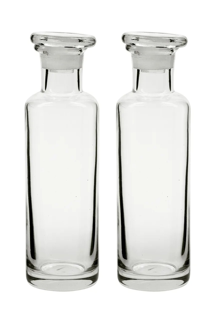 House Doctor Zestaw butelek na oliwę i ocet ze szkła 250 ml transparentny 900002319