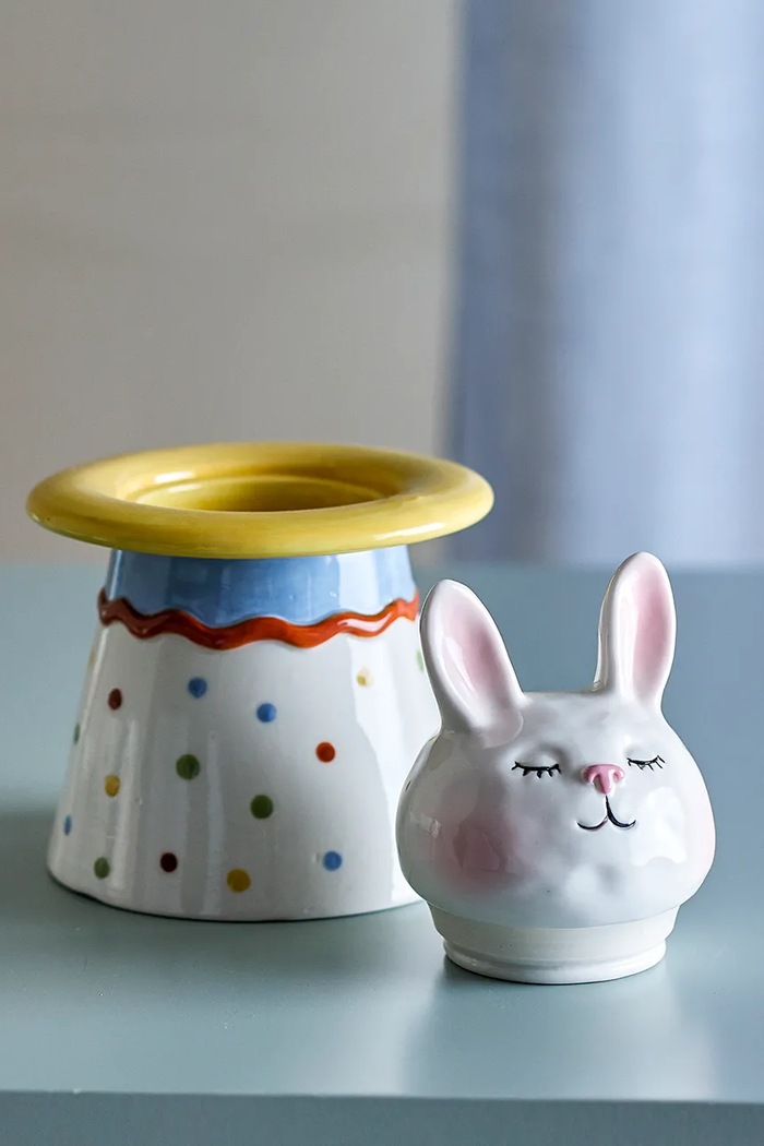 Кухня и бар Bloomingville Контейнер от каменинови изделия 12,5 x 19 cm 82063354 многоцветен