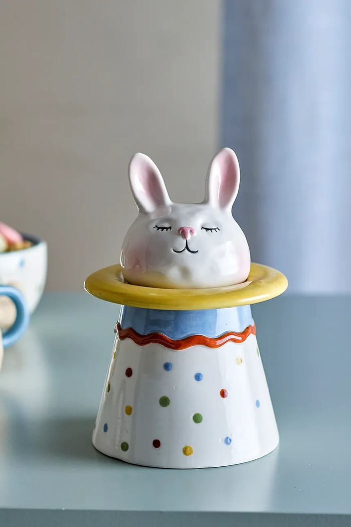 Bloomingville Контейнер от каменинови изделия 12,5 x 19 cm многоцветен 82063354