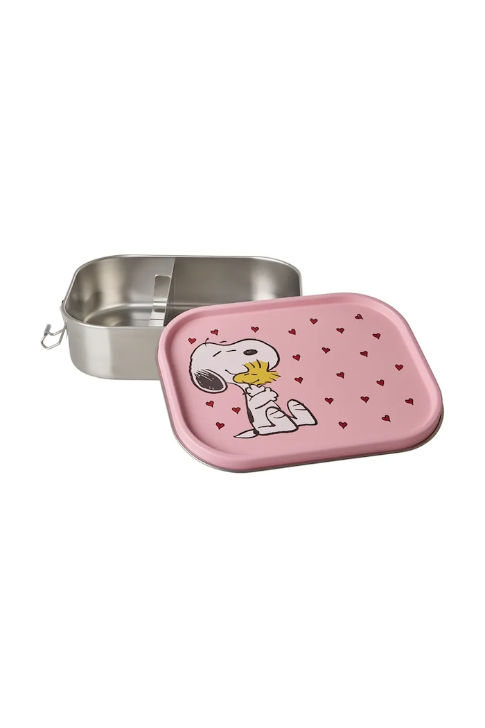 Rice lunchbox ze stali nierdzewnej 16,5 x 6 x 21 cm multicolor STLUN.LSNOOPI