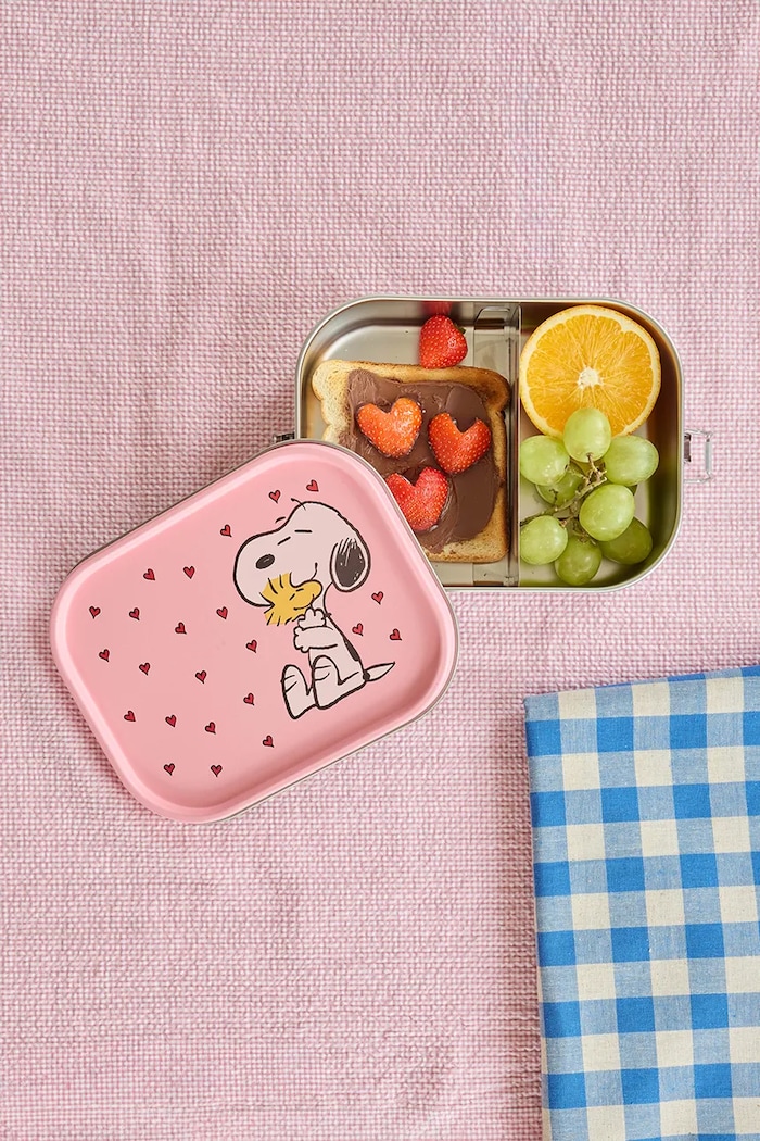 Rice lunchbox ze stali nierdzewnej 16,5 x 6 x 21 cm STLUN.LSNOOPI multicolor AA00