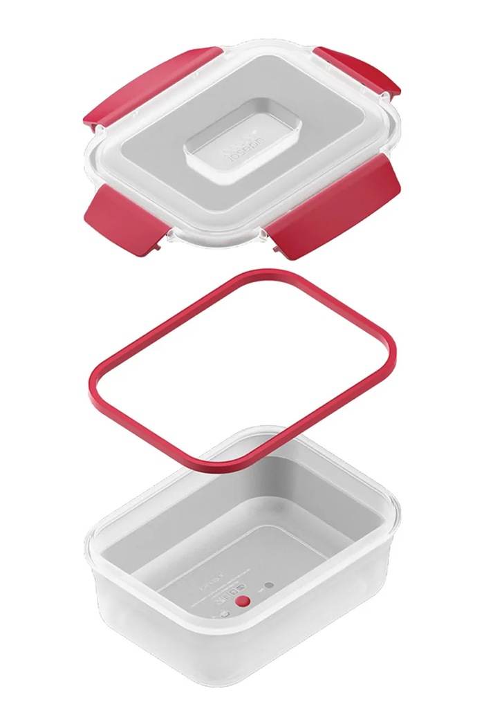 Joseph Joseph set di contenitori per cibo in plastica 1,1 l 1000011 rosso AA00
