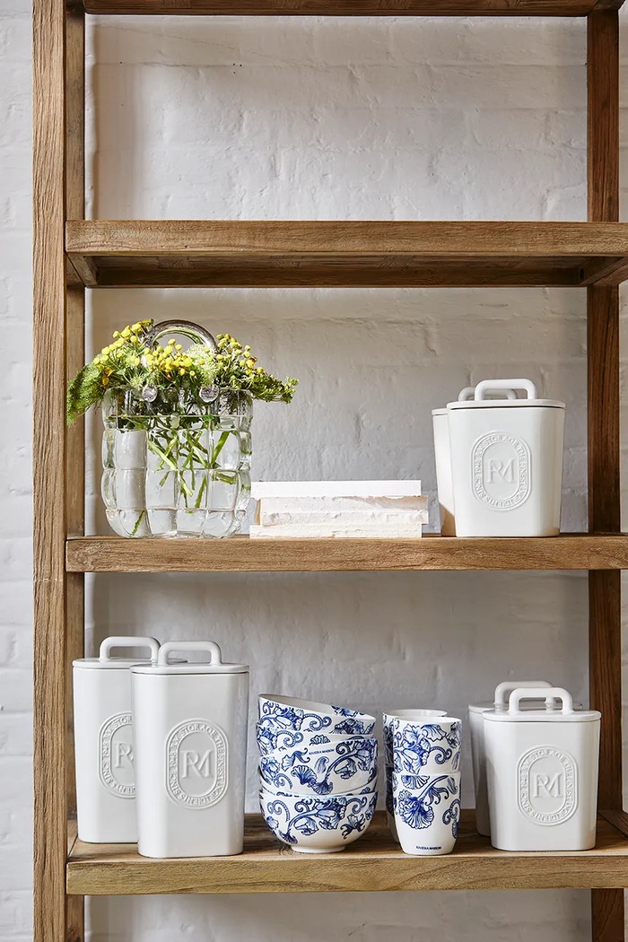 Riviera Maison porcelán tartály ételekhez 577730 bézs AA00