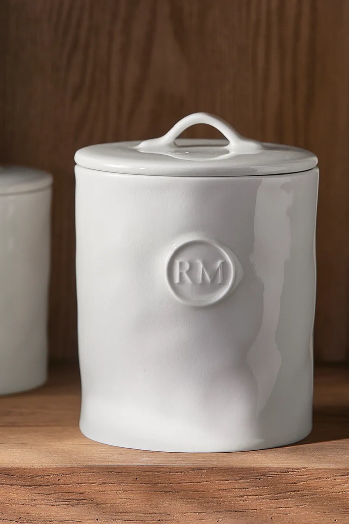 Riviera Maison tartály félkész termékekhez porcelán 576270 bézs AA00