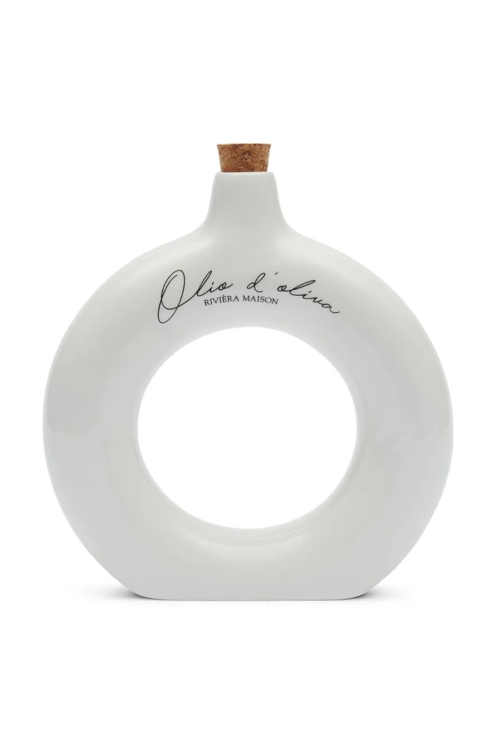 Riviera Maison porcelán üveg olívaolajhoz fehér 476240