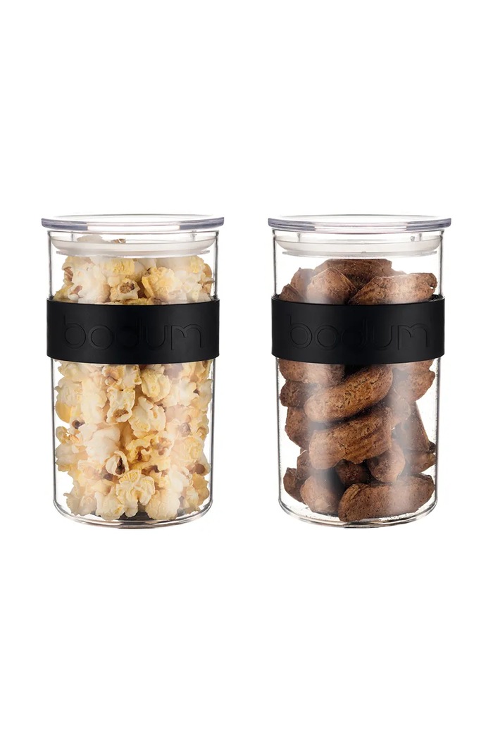Bodum tartály szett ételekhez műanyagból készült 1 l K11829.01SA fekete AA00