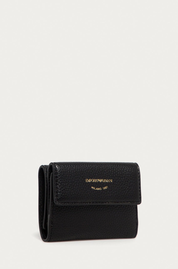 Emporio Armani - Pénztárca Y3H215.YFW9B.NOS fekete AA00