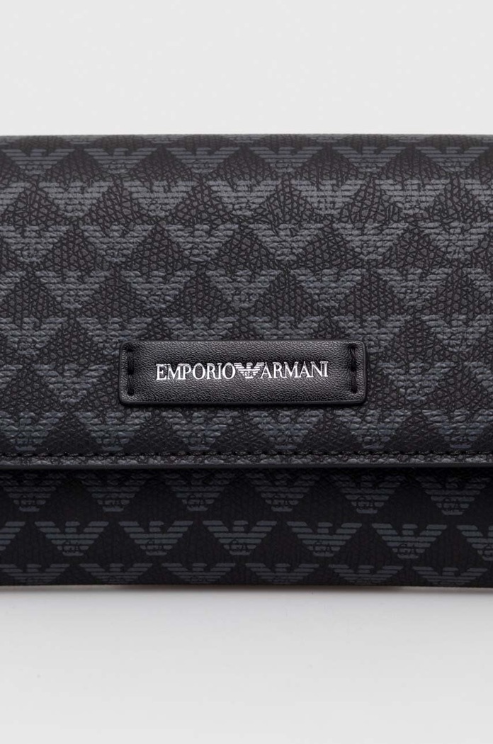 Emporio Armani Peňaženka Emporio Armani Y3H170.Y413E.NOS čierna AA00