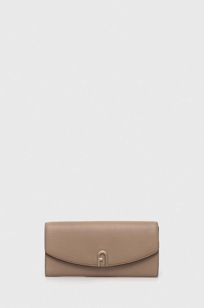 Furla portfel skórzany drobny wzór beżowy WP00216.BX0053.1257S