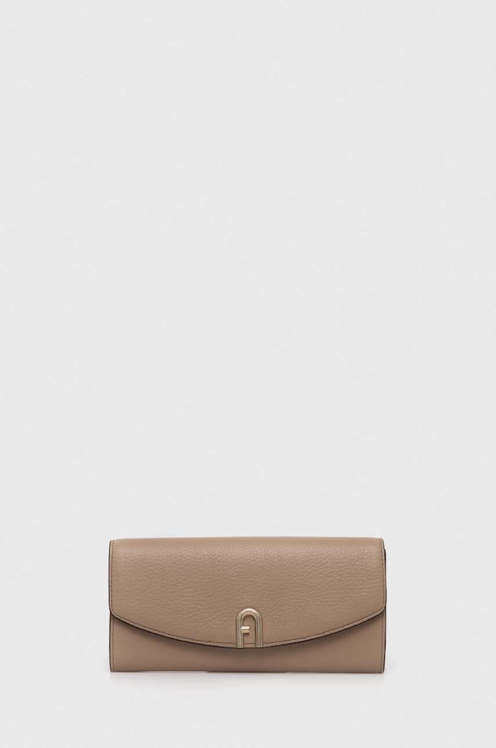 Furla portfel skórzany drobny wzór beżowy WP00216.BX0053.1257S