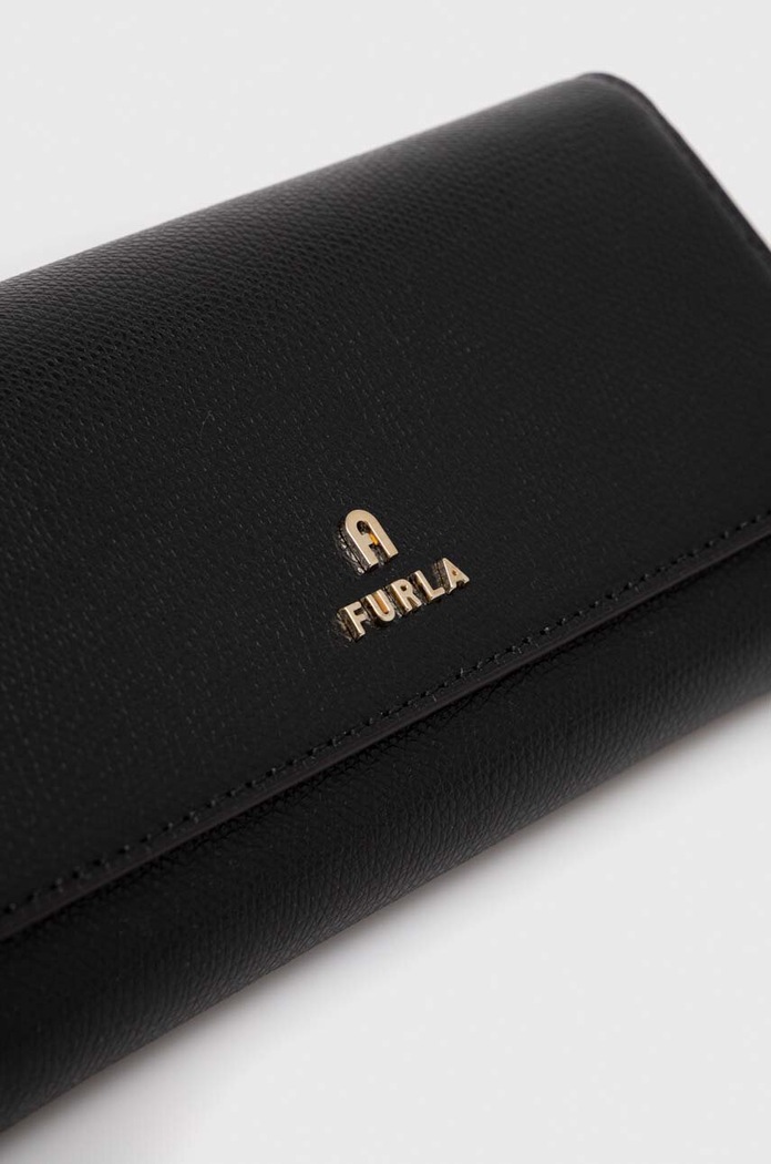 Furla portofel de piele negru WP00317.ARE000.O6000