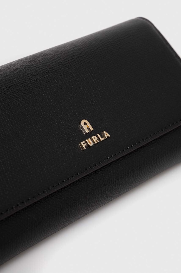 Furla portofel de piele negru WP00317.ARE000.O6000